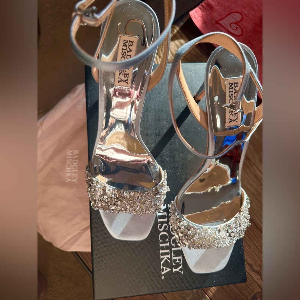 Badgley Mischka “Rider” Whisper Stilettos - 9.5 IOB